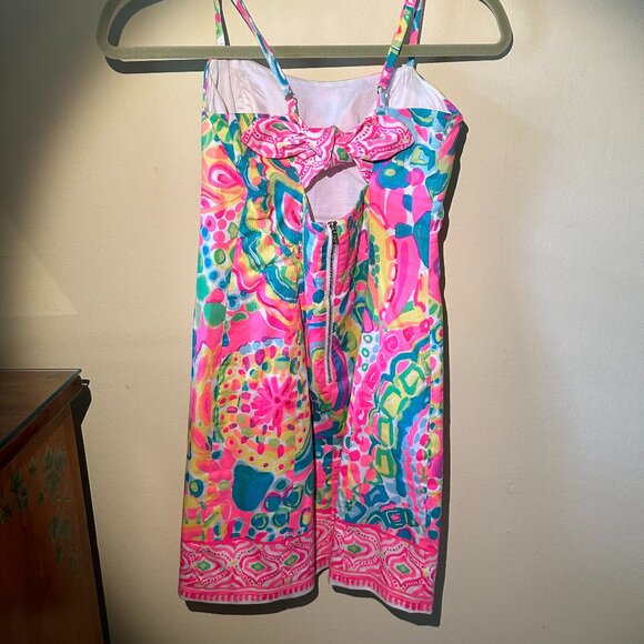 Lilly Pulitzer Women's Pink Dress, size 00 - Picture 2 of 4